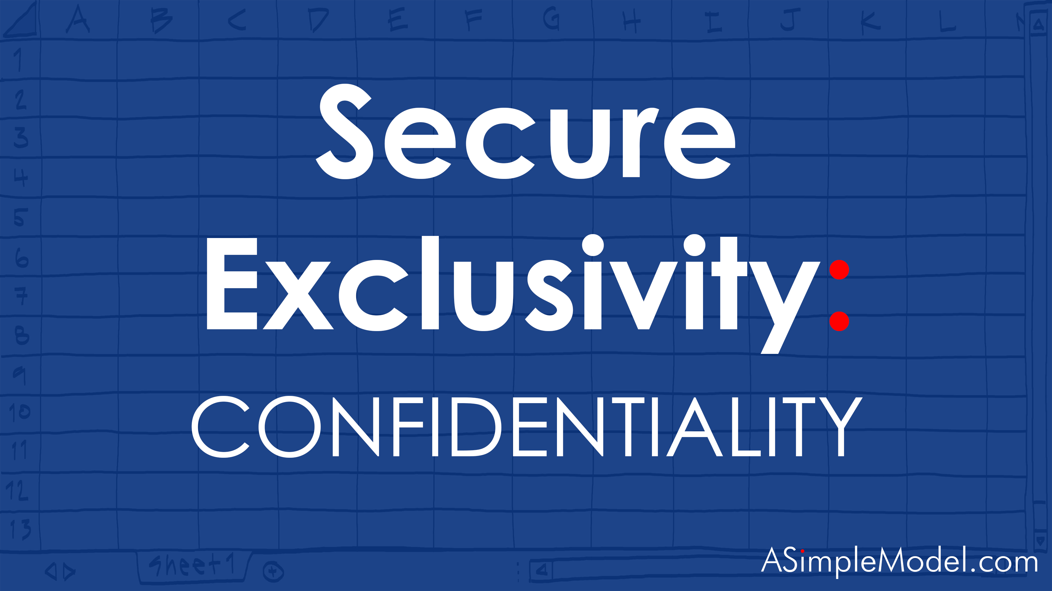 The Confidentiality Agreement