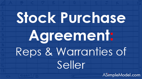 Reps and Warranties of Seller