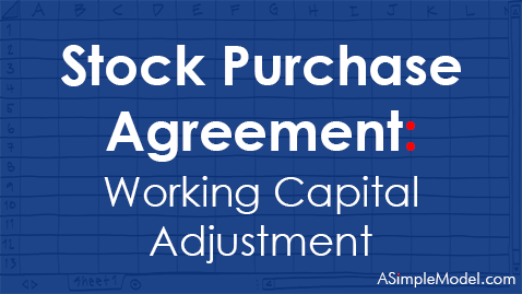 Working Capital Adjustment in a SPA