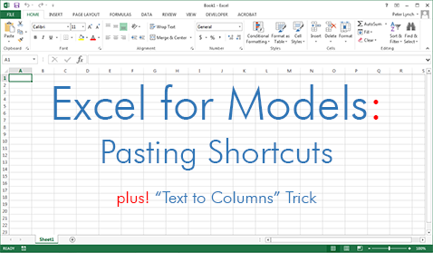 Pasting Shortcuts