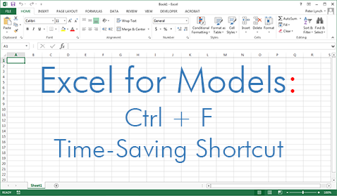 Ctrl + F = Time-Saving Shortcut
